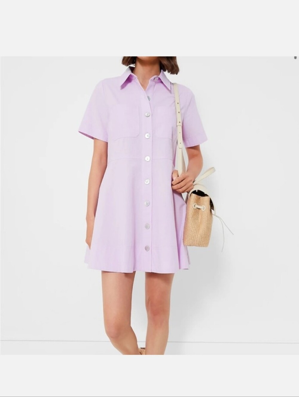 Tuckernuck • Pomander Place Meryl Burbank Mini Shirt Dress